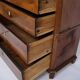 Chest of drawers - antique - mahogany - 7 drawers - 1860s