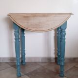 Console small renovated solid wood desk