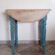 Console small renovated solid wood desk