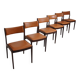 Set of 6 Johannes Andersen chairs from the 1960s