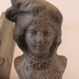 Pair of ancient cast iron channels