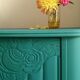 Buffet au motif floral