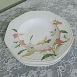 Set of 4 Pontesa earthenware soup plates