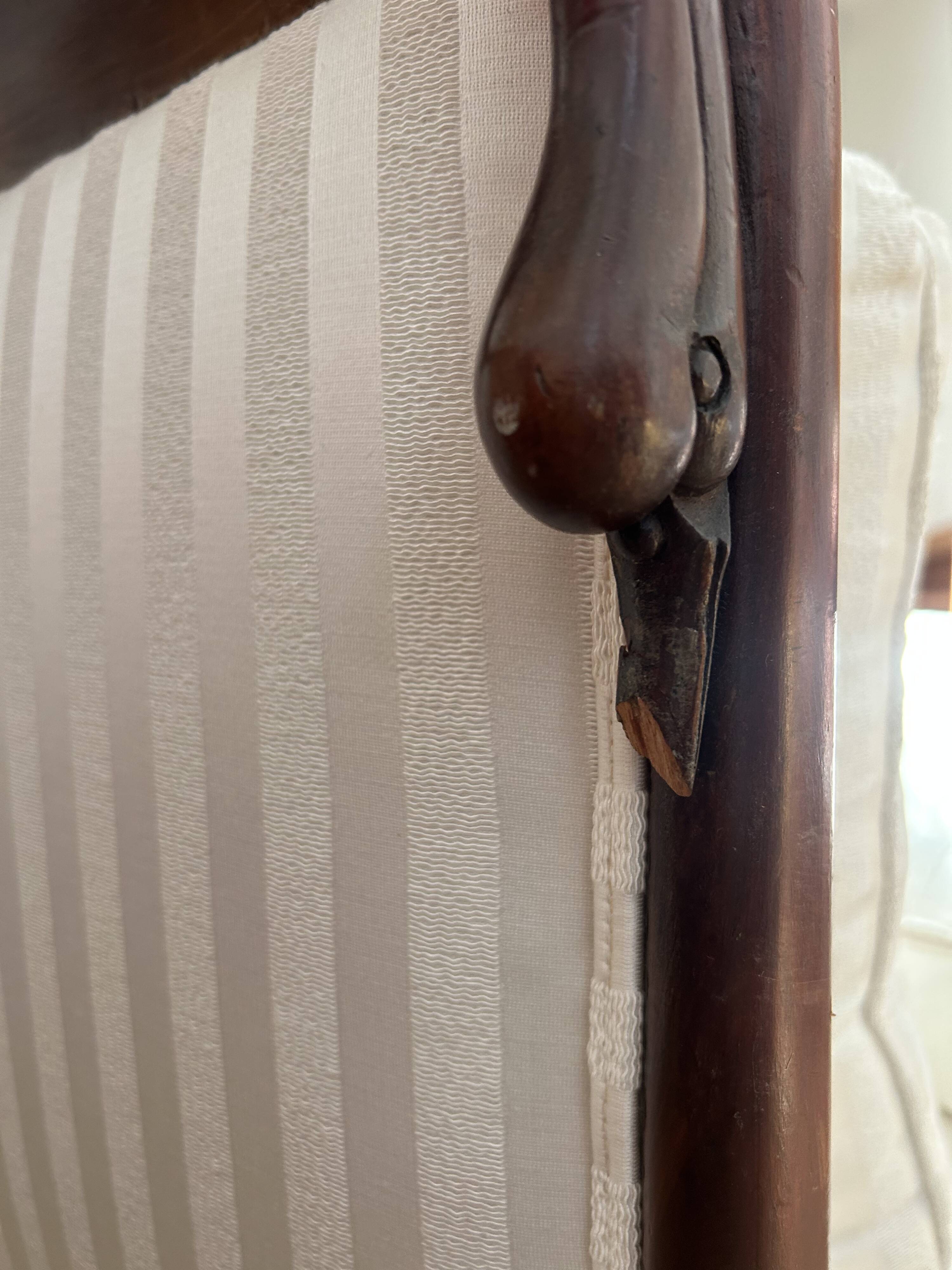 Meridienne second empire white