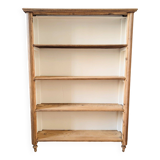 Retro chic wooden shelf