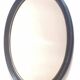 Large oval Louis-Philippe mirror 19th century