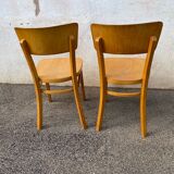 Duo of Thonet bistro chairs