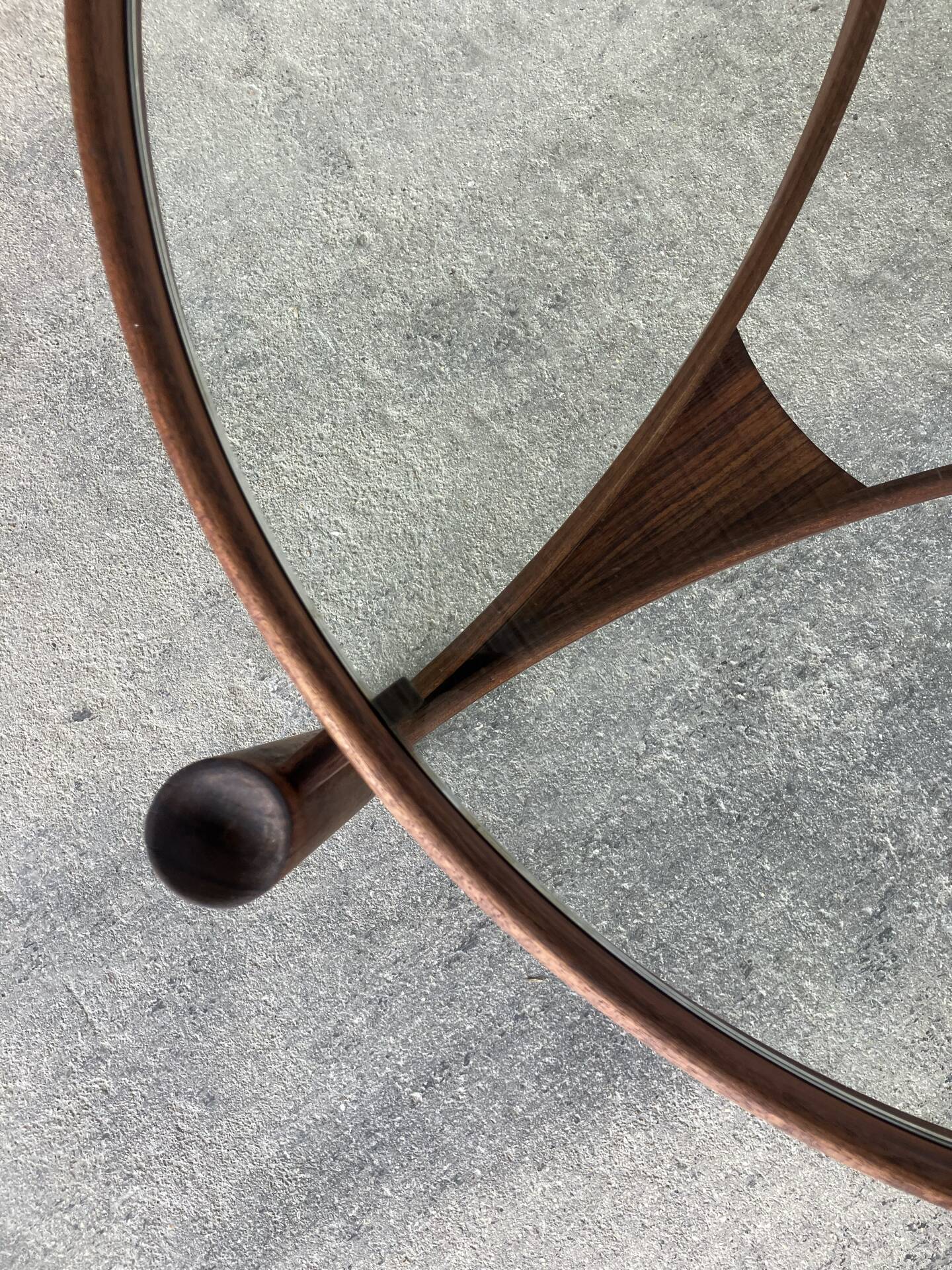 Table basse modèle 775 de Gianfranco Frattini, Cassina, Italie, 1964