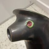 Signed ceramic carafe service