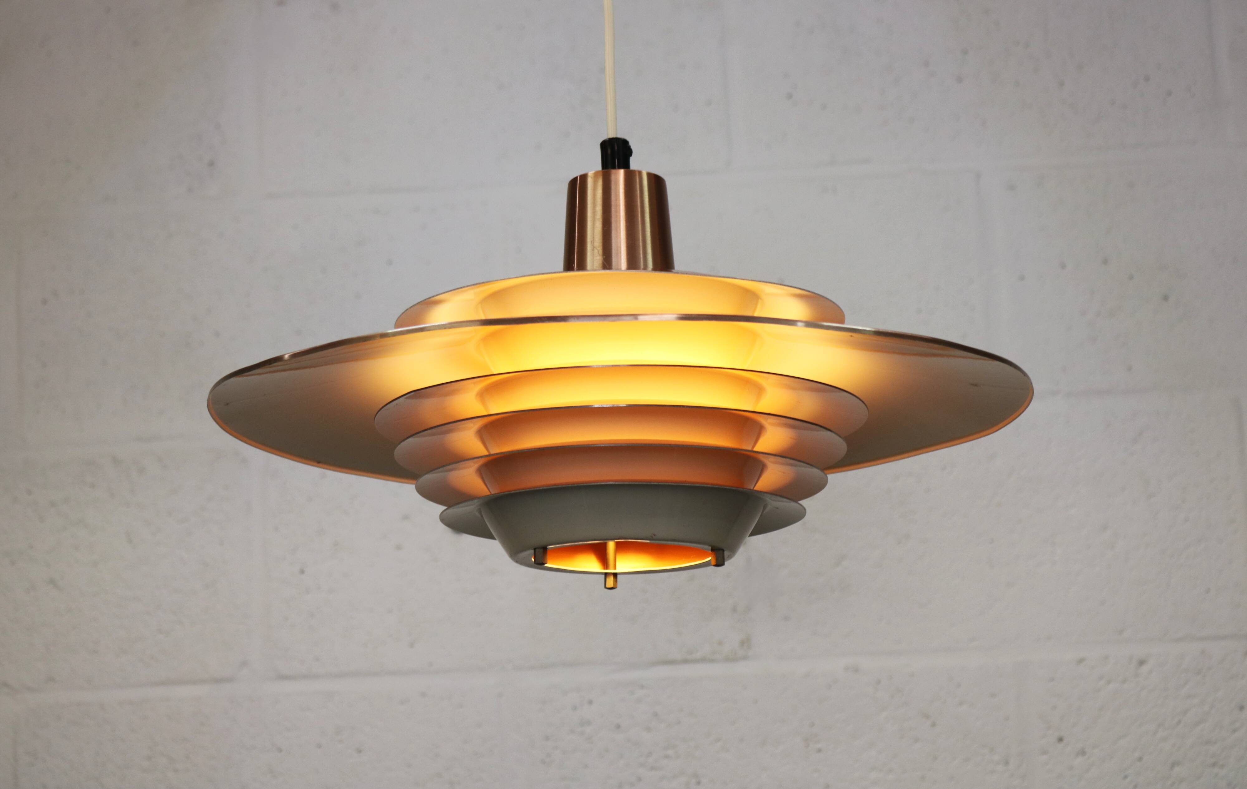 Very rare old Danish design lamp by Teknika model 410 - 60's