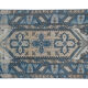 Tapis turc oushak bleu 105 x 175 cm