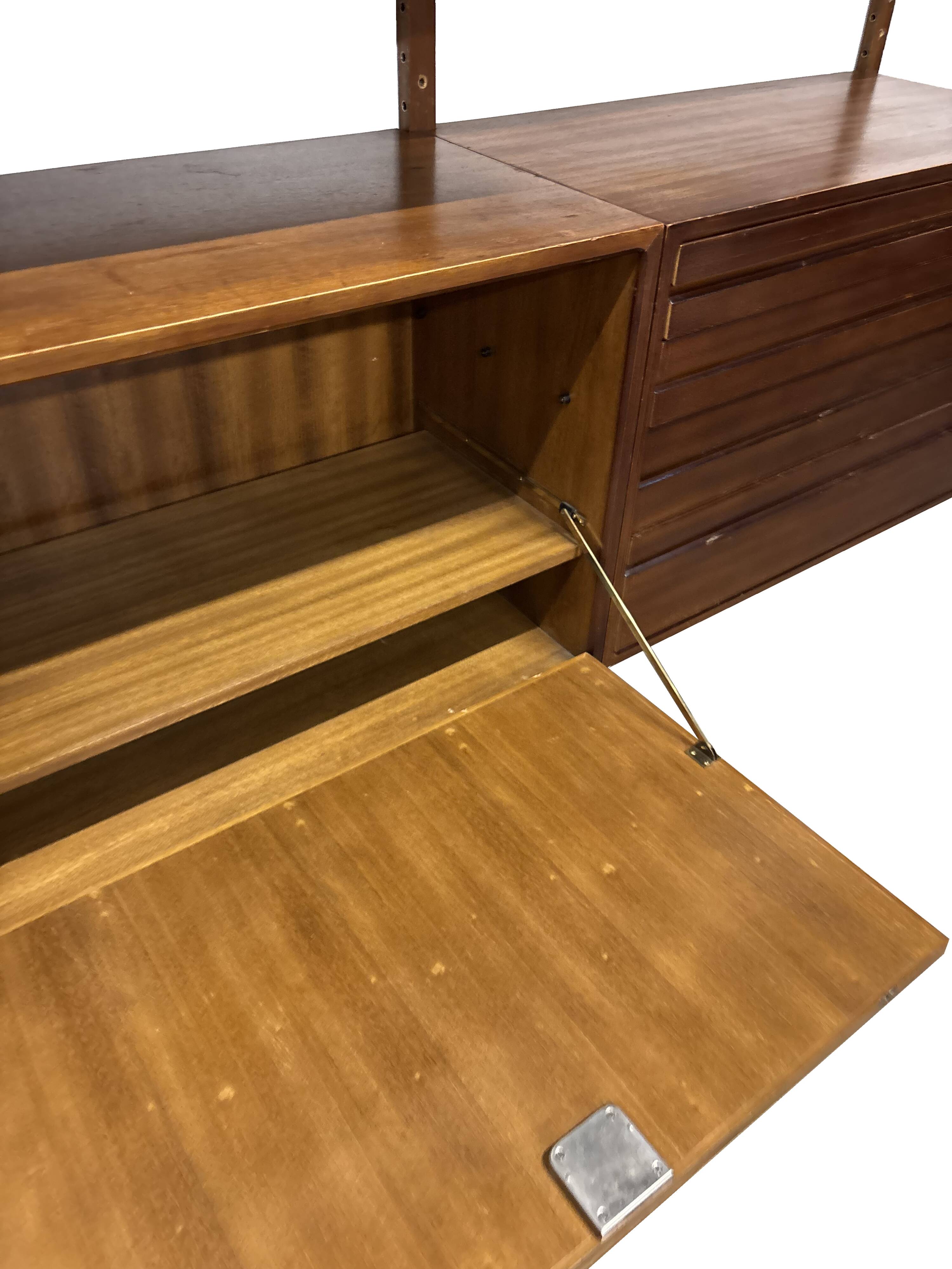 Vintage Poul Cadovius Royal System wall system wall unit