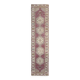 Vintage Burgundy Cream Runner Rug, 78x332Cm