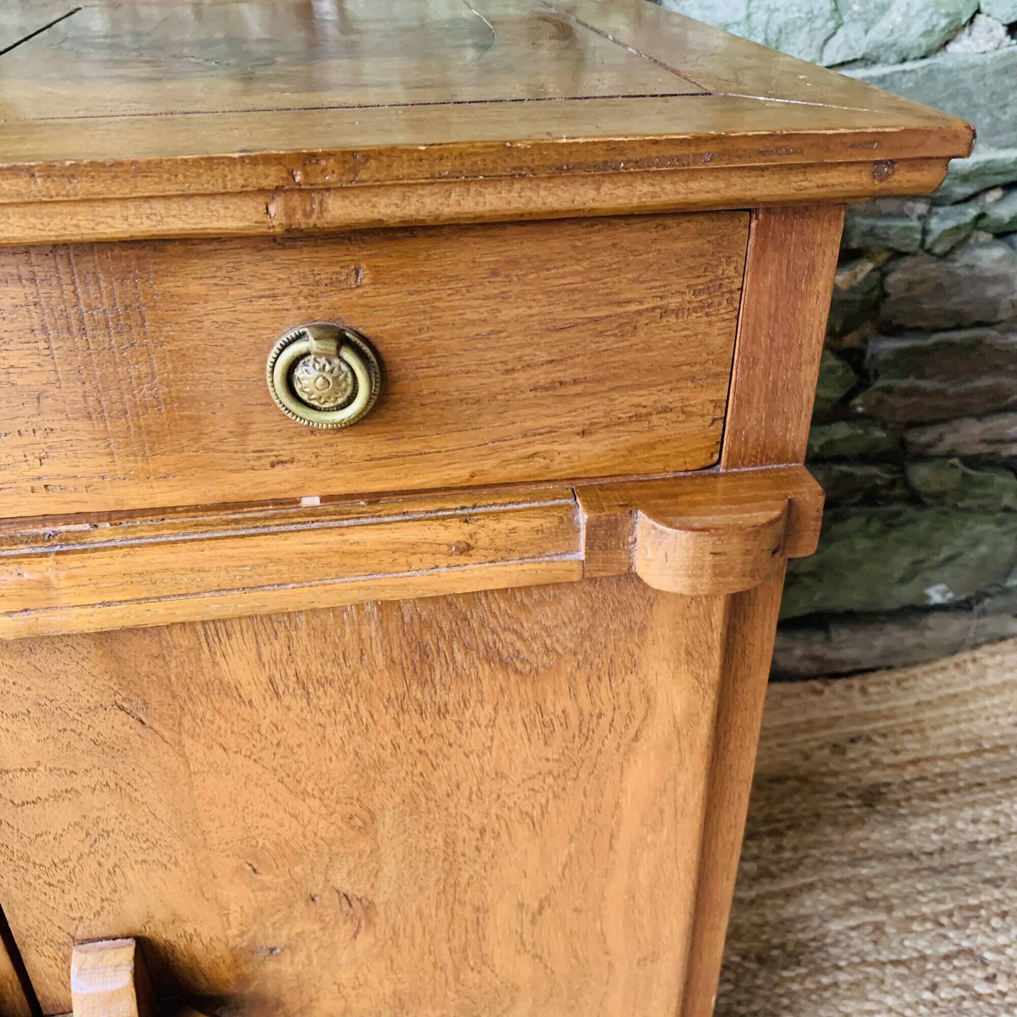 Small rustic vintage piece of furniture