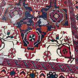 Vintage persian balutch handmade carpet 90x175 cm