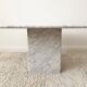 Carrara marble coffee table (Italy)