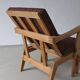 2 carved pine lounge chairs | Scandinavia | 1970s