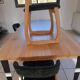 Set of 3 1970s sled chairs by the brand SELF.