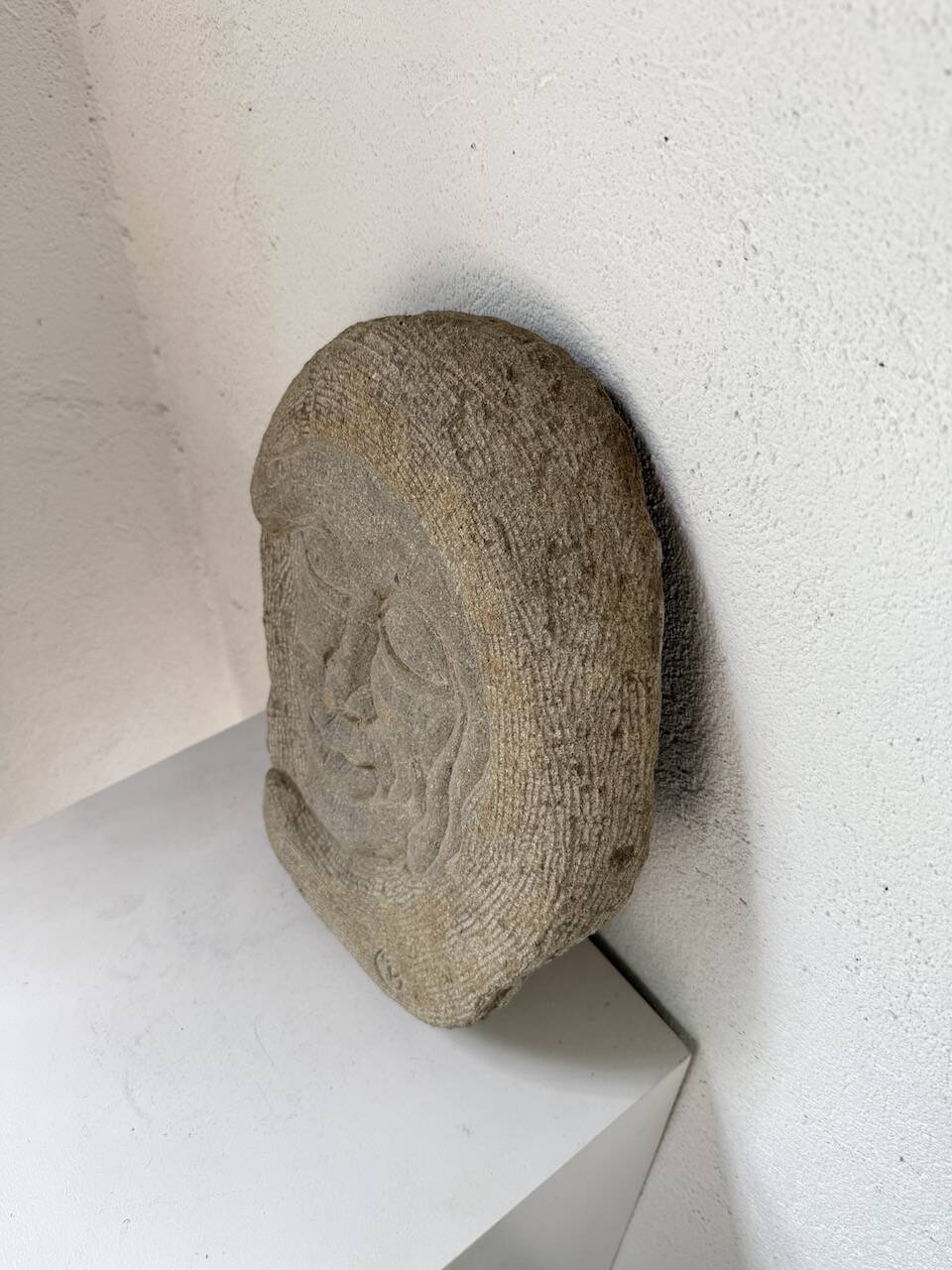 Stone sculpture 1950 face