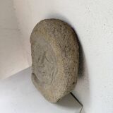 Stone sculpture 1950 face