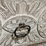 Carved chest of drawers