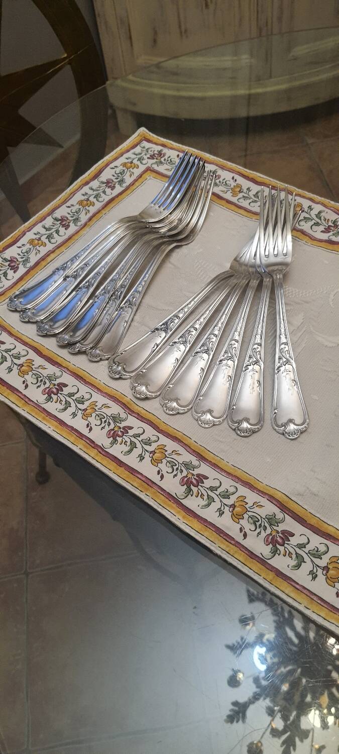 12 Ercuis forks
