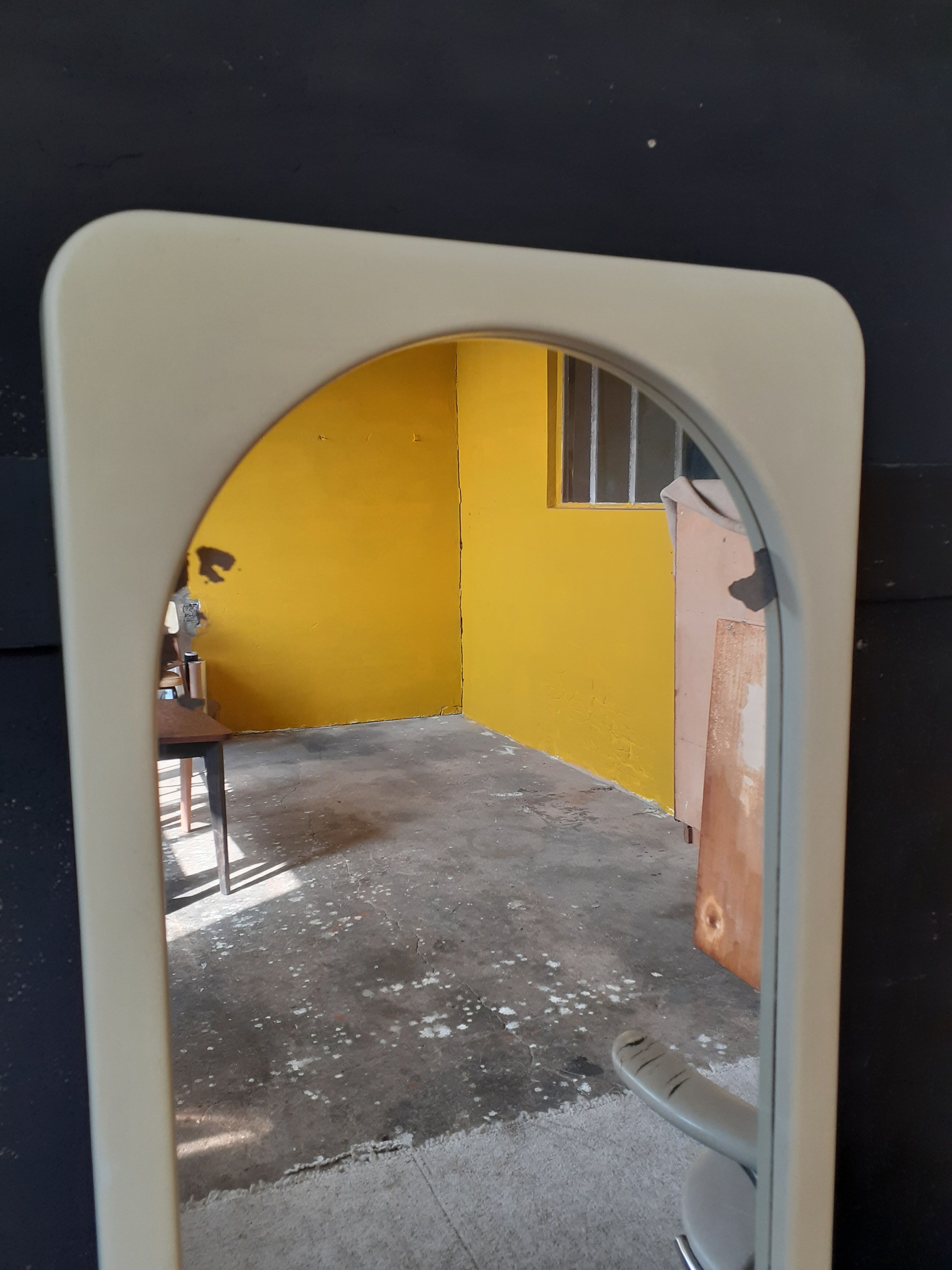Large mirror 70's 49x140cm