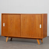 Oak chest of drawers, model U-452, by Jiroutek for Interier Praha, 1960