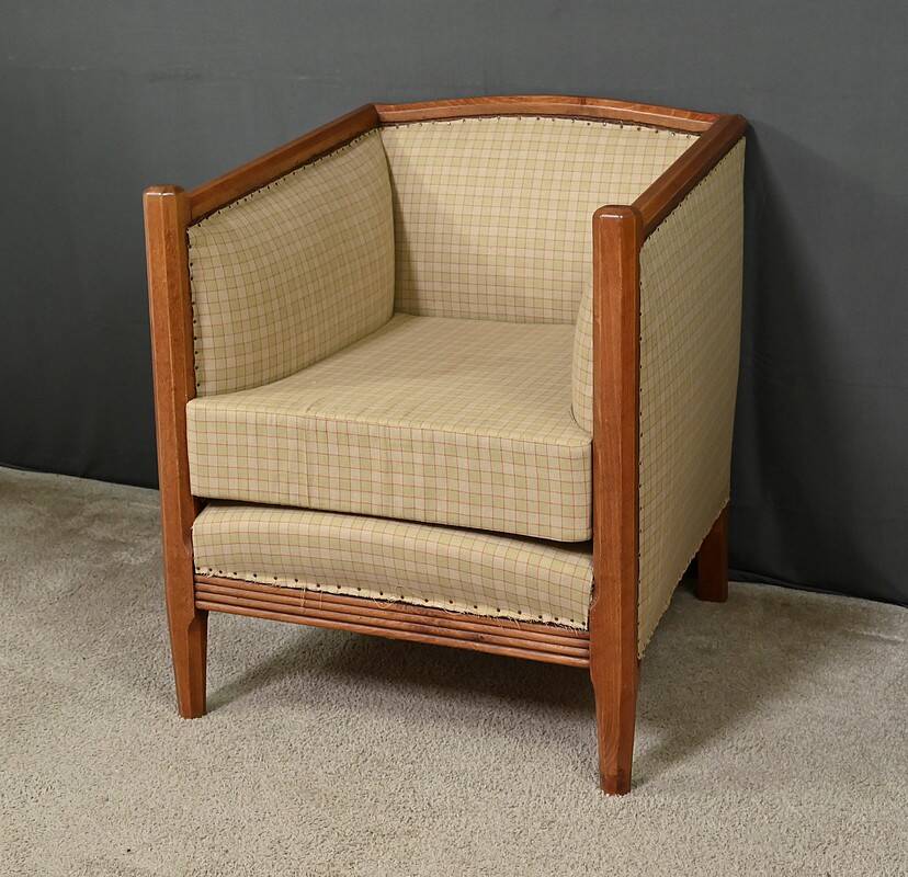 Art Deco Beech Armchair – 1930