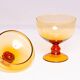 Set of four glasses and a sugar bowl Murano, Europe, 1960s