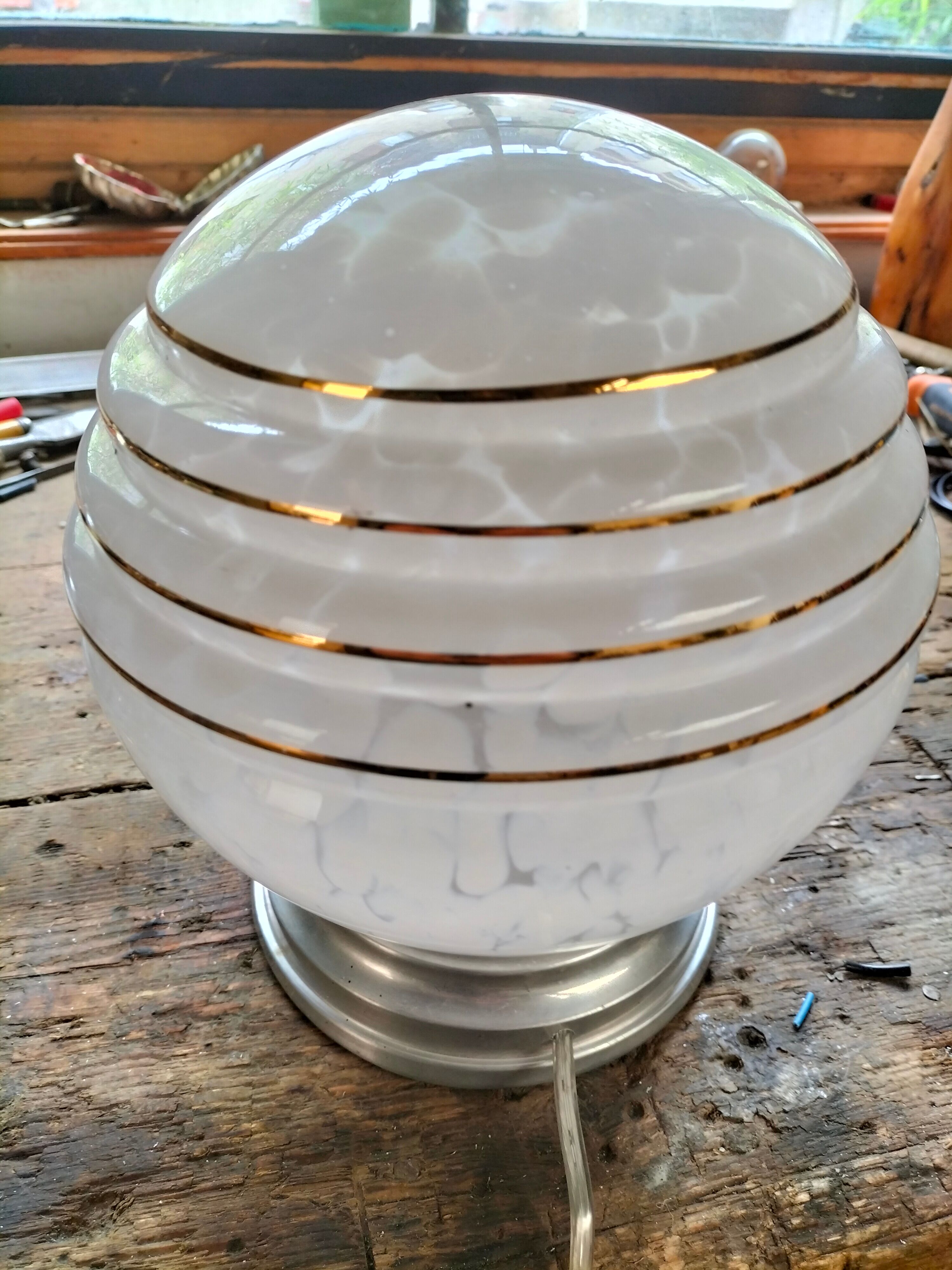 Lampe art deco