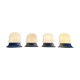 Set of 4 lamps artemide, italy 1970s