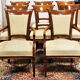 Ensemble de 6 chaises et 2 fauteuils de style directoire