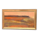 Original Swedish Oil on Panel – “Landskap” by Åke Carlsson – Signed