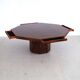 Octagonal dining ore conference table with drawers