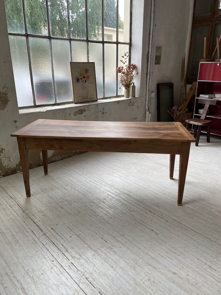 Walnut farm table 190cm