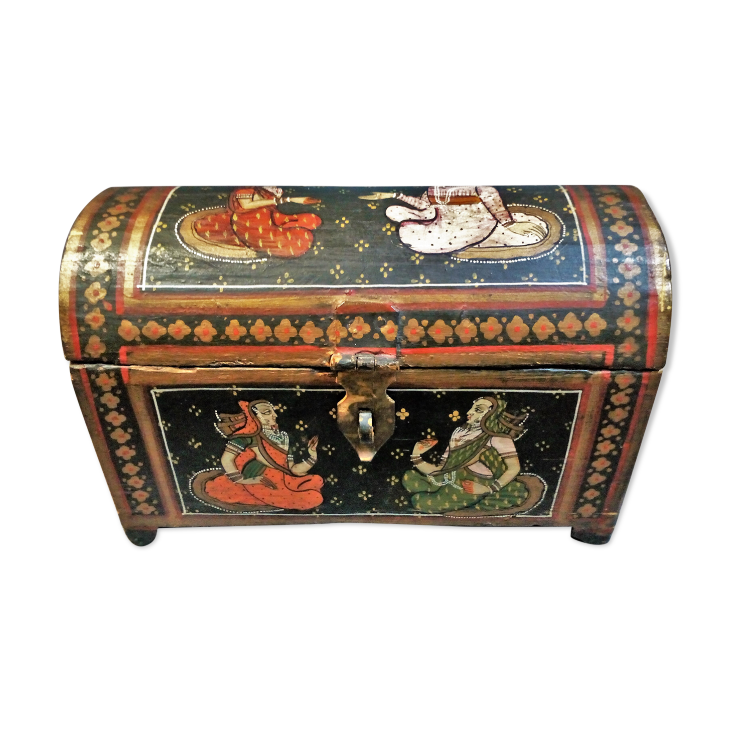 India 1950s Jewelry Box