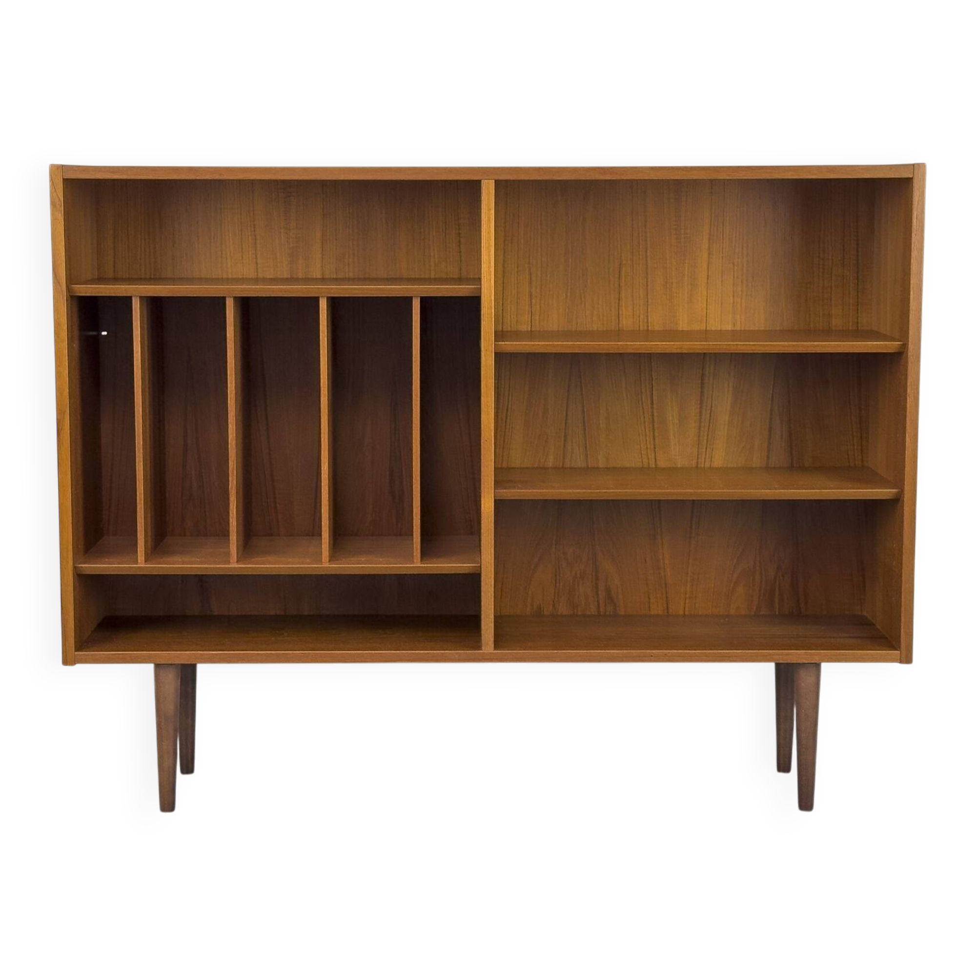 Vintage Danish Teak Bookshelf by Carlo Jensen for Hundevad & Co., 1960s