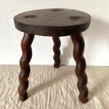 Vintage tripod stool