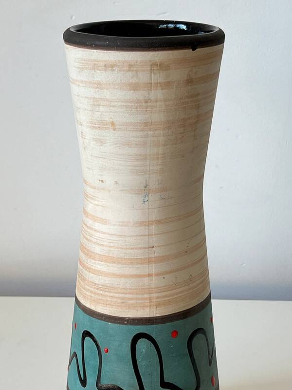 Scheurich West Germany ceramic vase - Marking 206 27 - 1960s-1970s