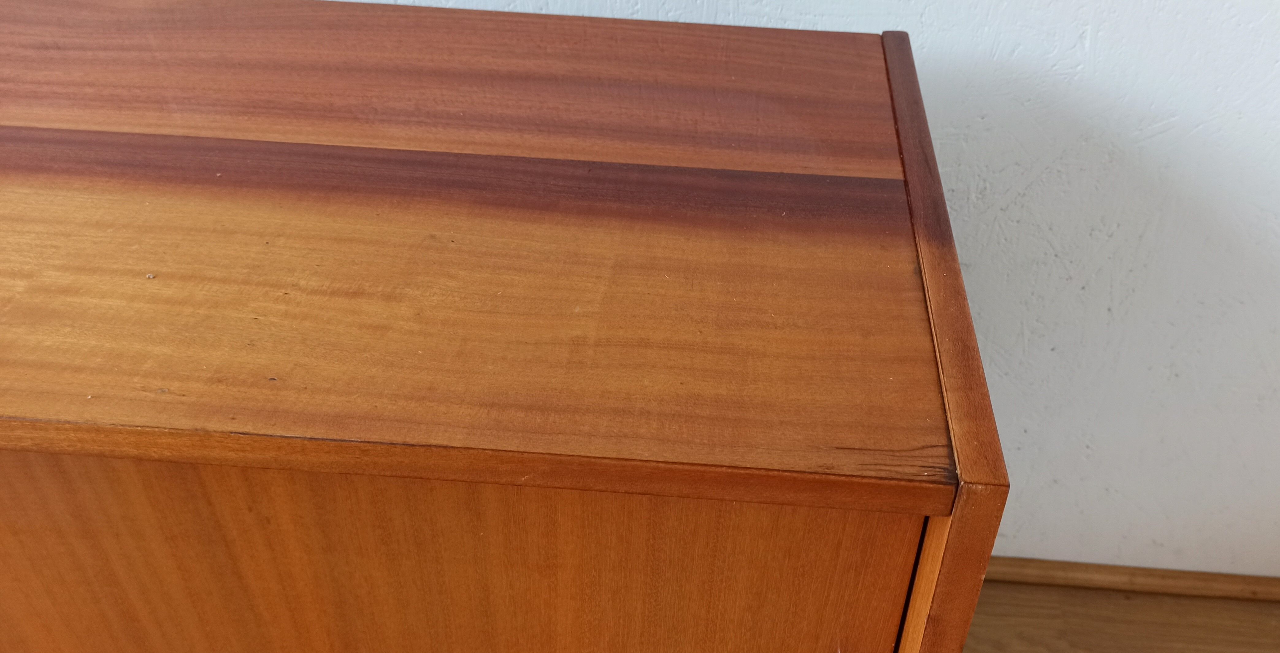 Modernist long sideboard from the 1970s.