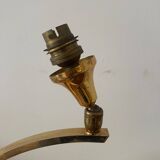 Lampe de bureau vintage en laiton 1960