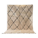 Tapis berbère en laine naturel 200/260cm