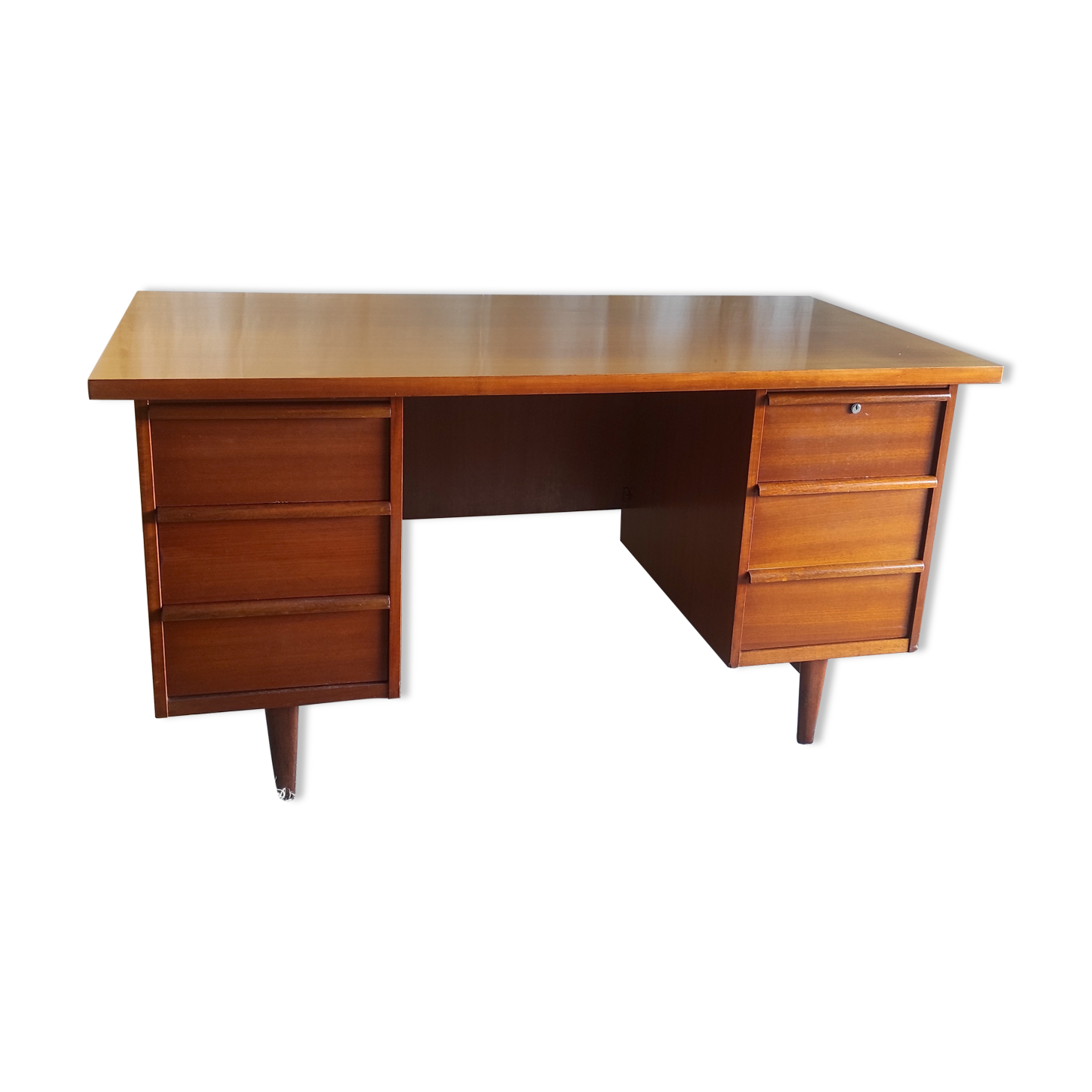 Scandinavian style teak office - 60s