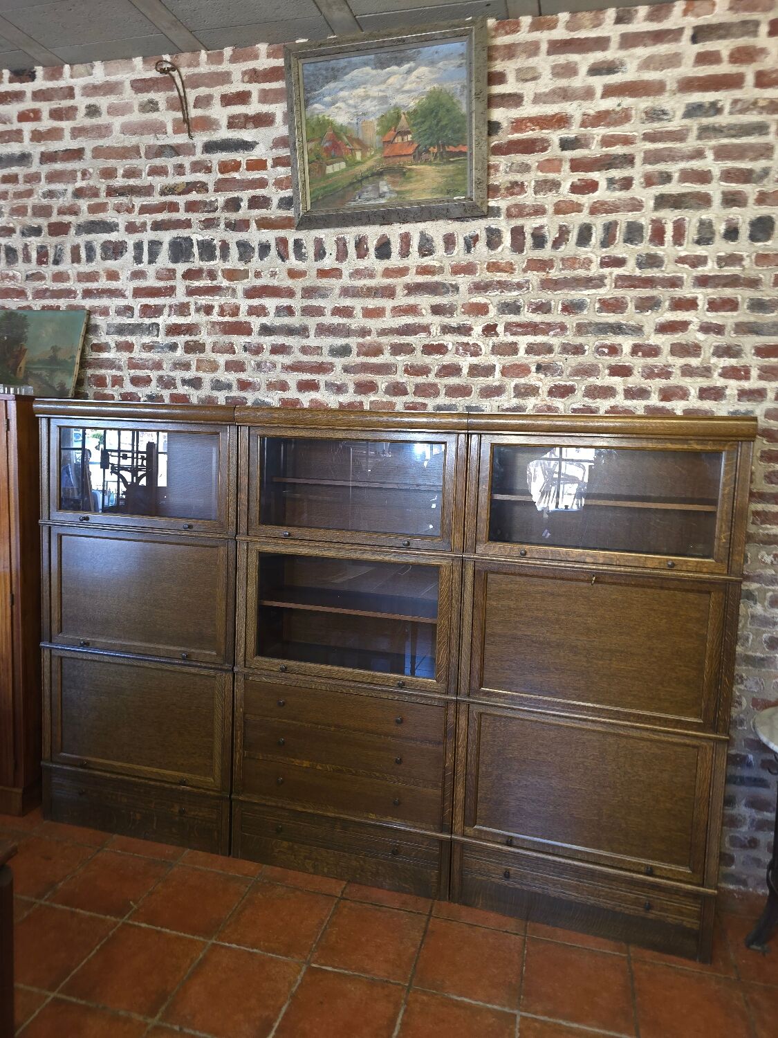 Modular bookshelf MD in oak