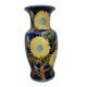 Large Vintage Hand Painted ceramic Vase Late 20th Century