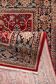 Red oriental carpet 160x240 cm
