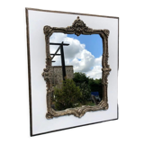 Revamped wooden mirror
