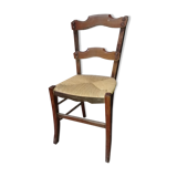 Chaise paillé ancienne