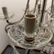 Vintage Crystal Beaded Chandelier